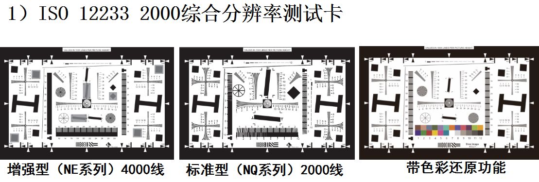 ISO 12233 20000綜合分辨率測(cè)試卡