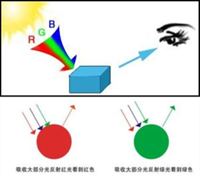 物體的顏色產(chǎn)生原理